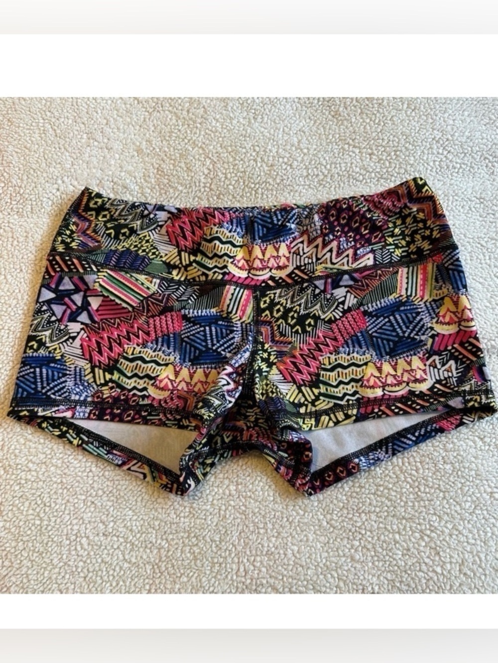 FLEO X Beast Worx A Tribe Called Flex Tribal Shorts CrossFit Booty Workout Rare